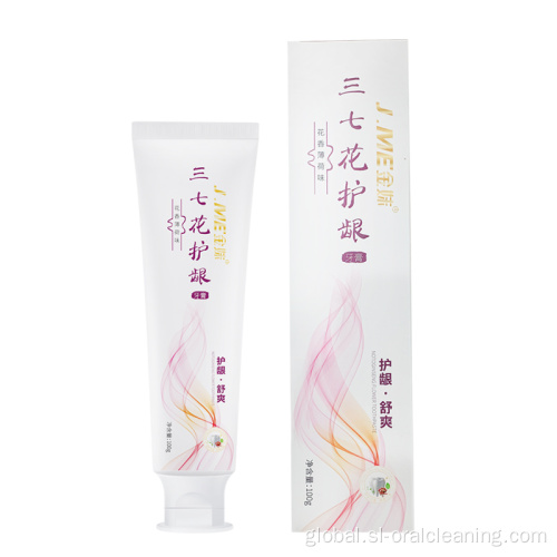 Fluoride Free Peppermint Toothpaste Extra version of SANCHI FLOWER GUM paste Supplier